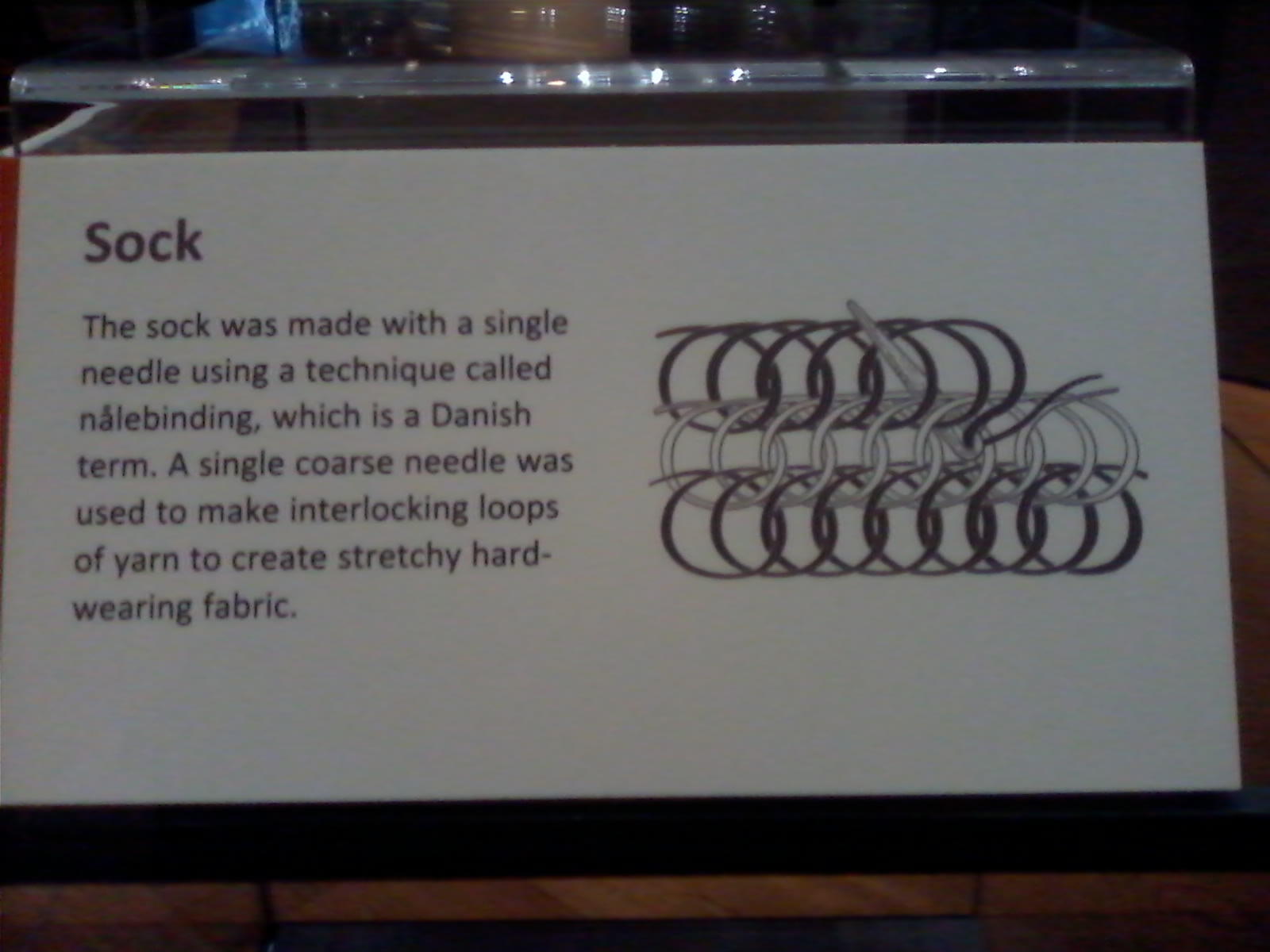 Jorvik sock method how to make a sock