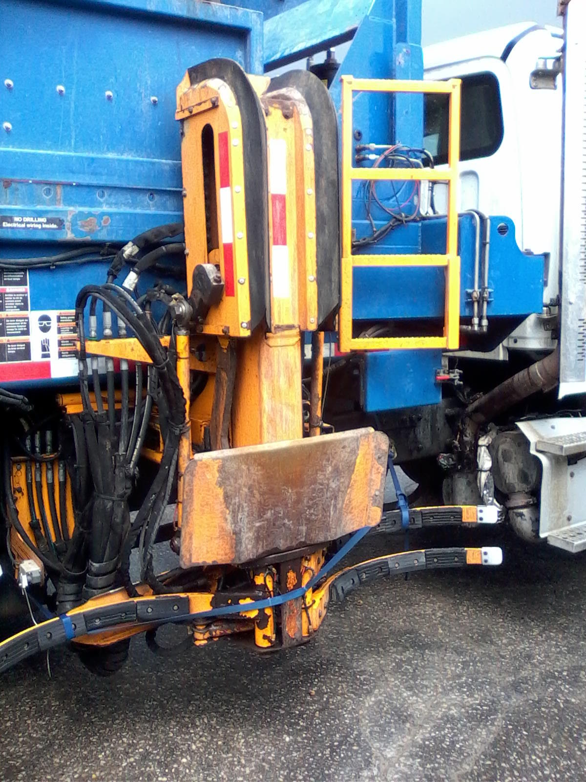 Robot Truck at municipal open house Robot Arm