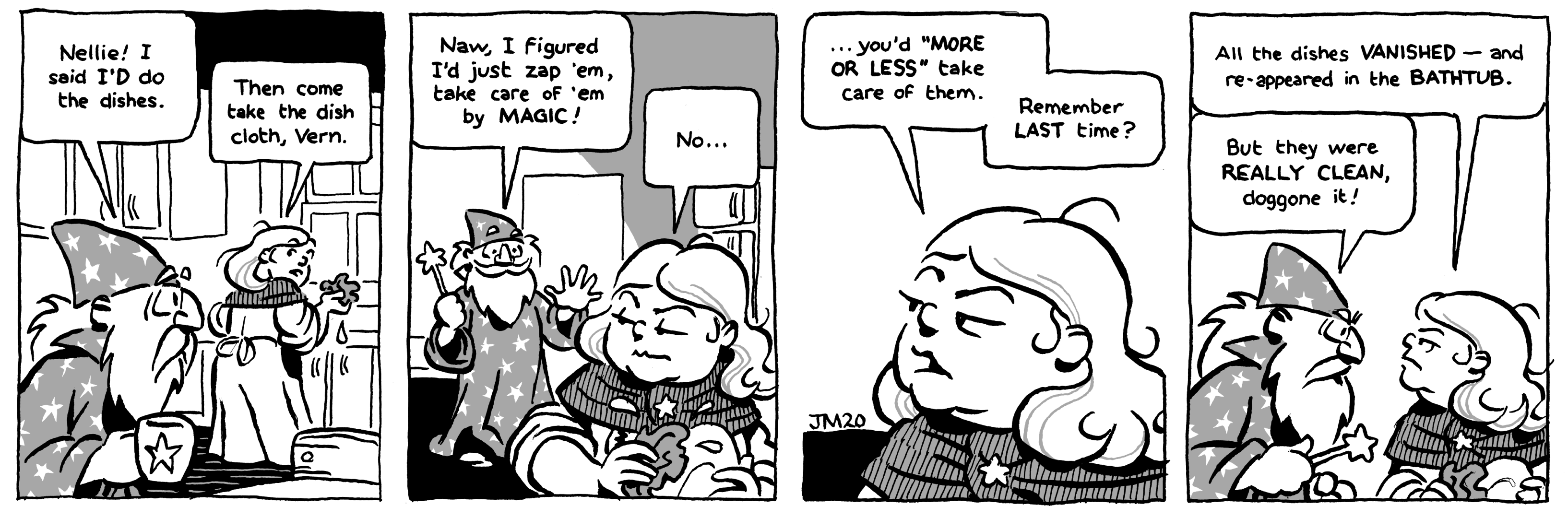 first Vern strip