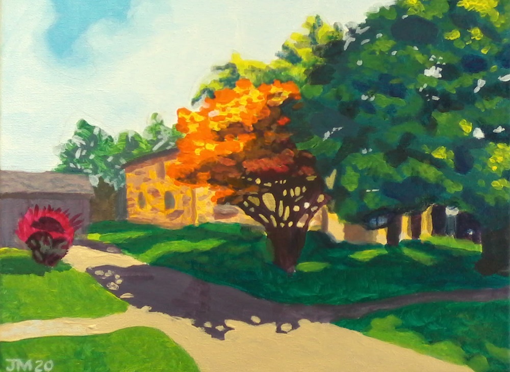 Early Tree my 27th painting