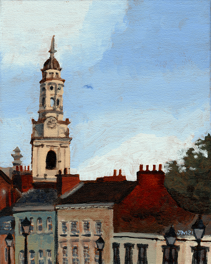 spire of St Alfege Church, Greenwich