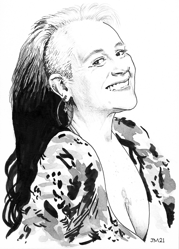 Heidi portrait my attempt at Heidi
