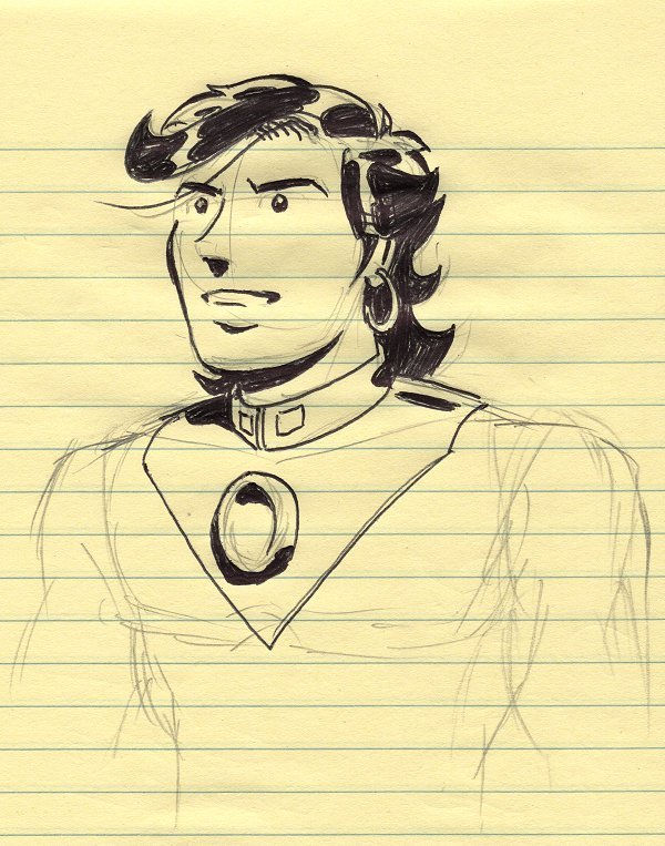 inking with ballpoint