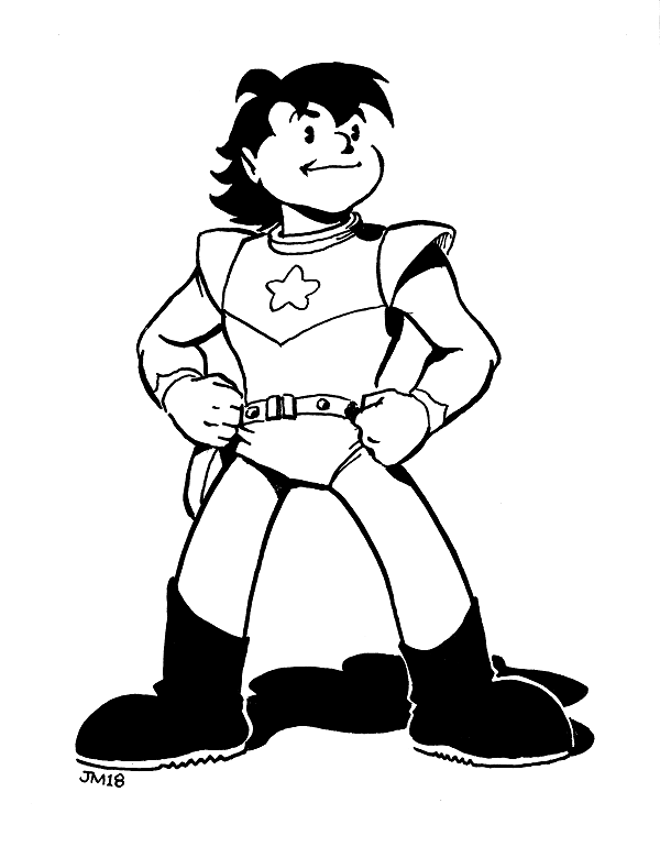 #InkTober2018 Day 8 of 31 - "star"