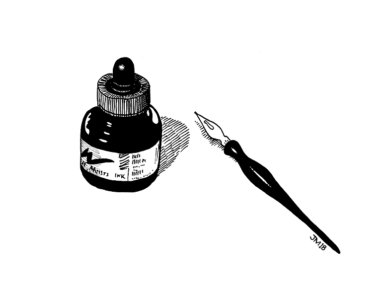 InkTober2018 Day 9 of 31 - "precious"