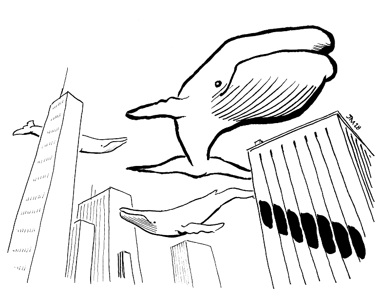 InkTober2018 Day 12 of 31 - "whale"