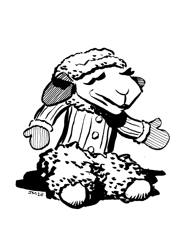 InkTober2018 Day 24 of 31 - "chop"